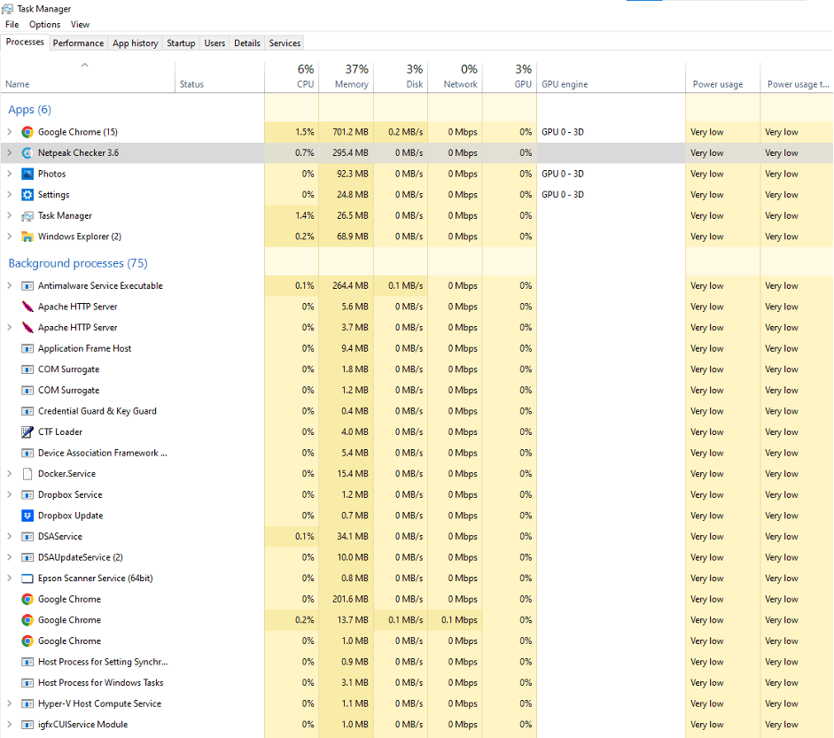 Windows Task Manager