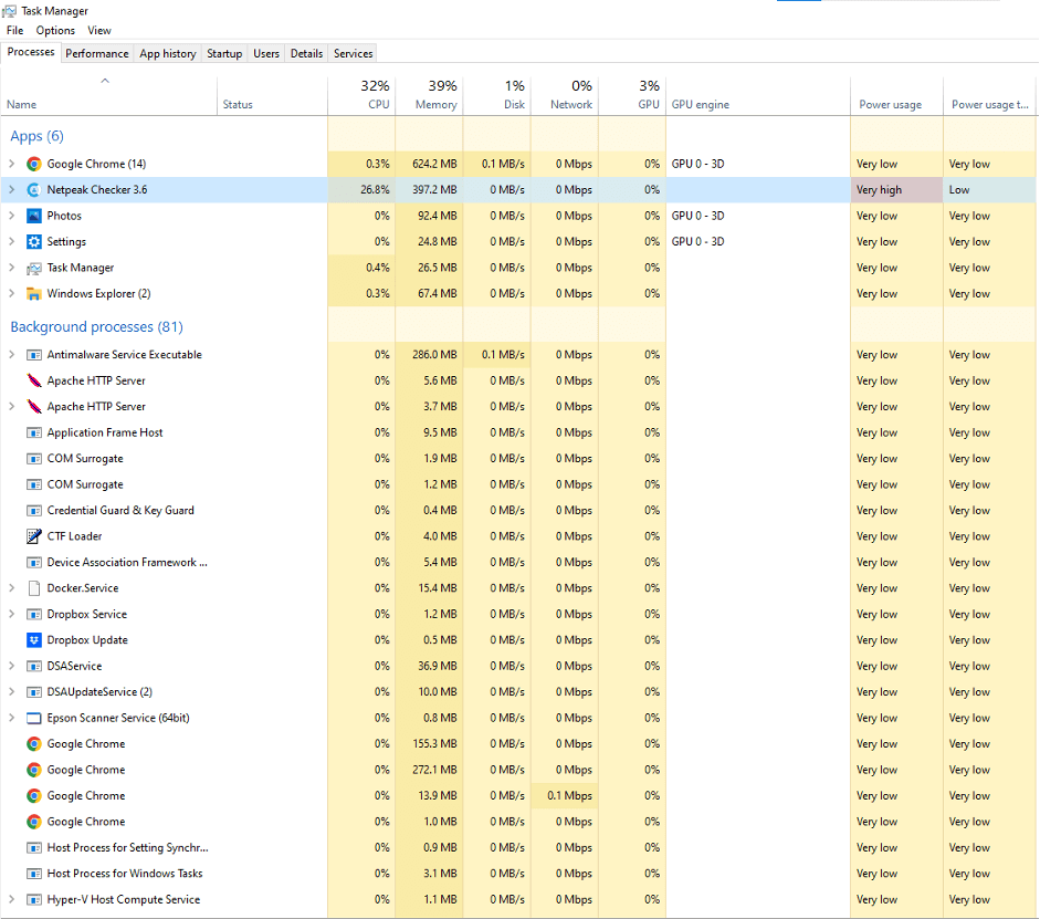 Task Manager Windows