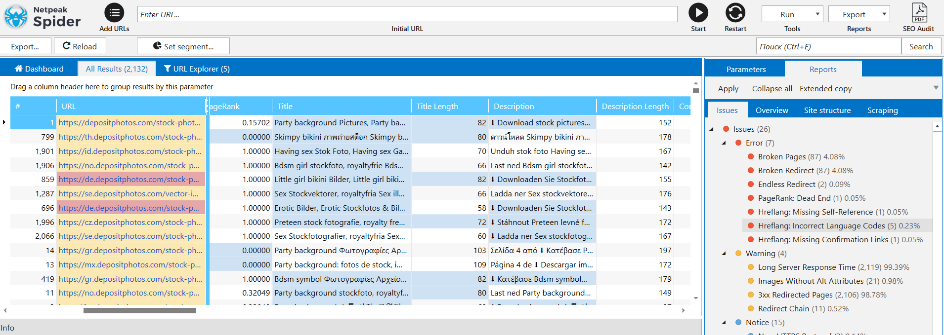 Hreflang incorrect language codes