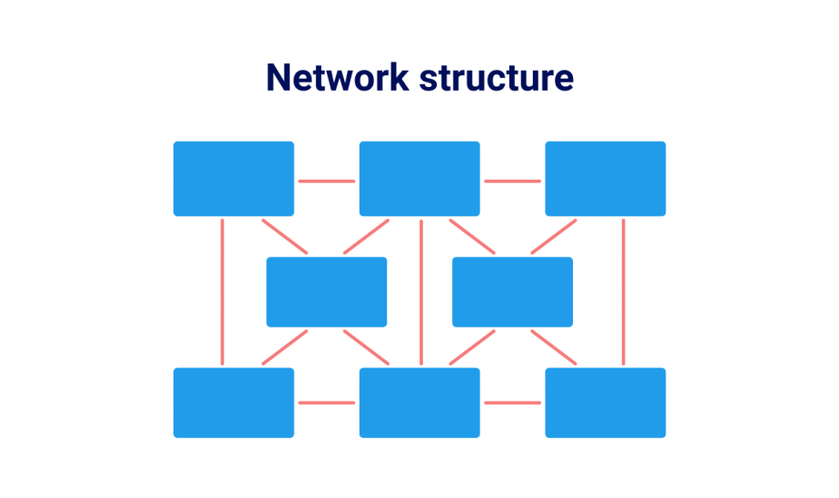 Network website structure