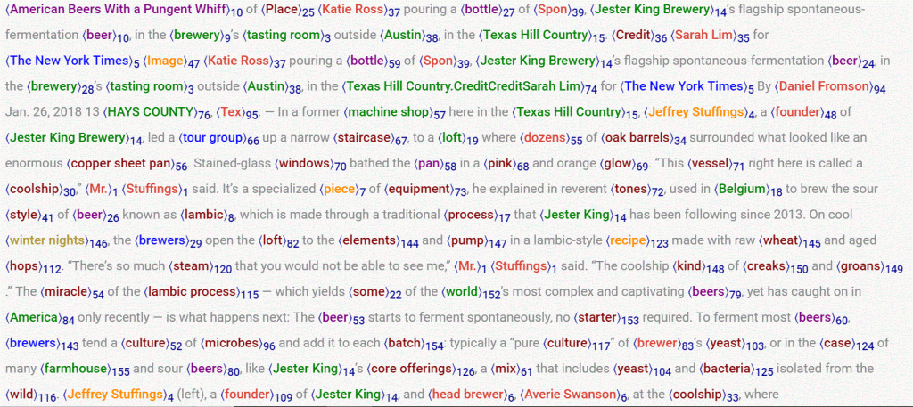 How NLP algorithm works