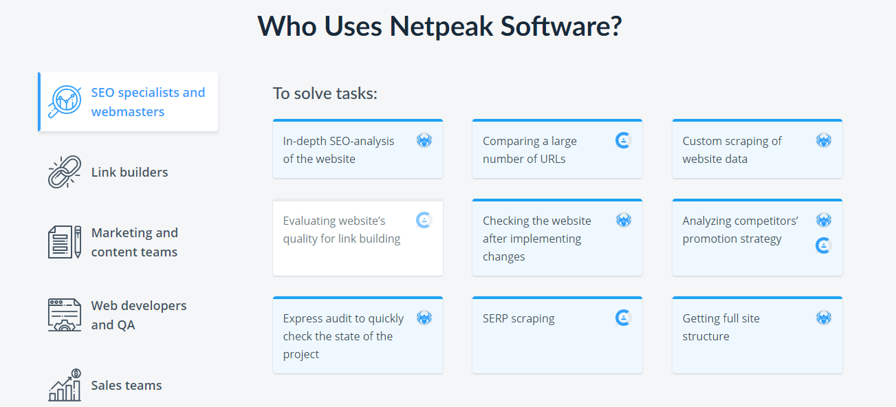 Who uses Netpeak Software