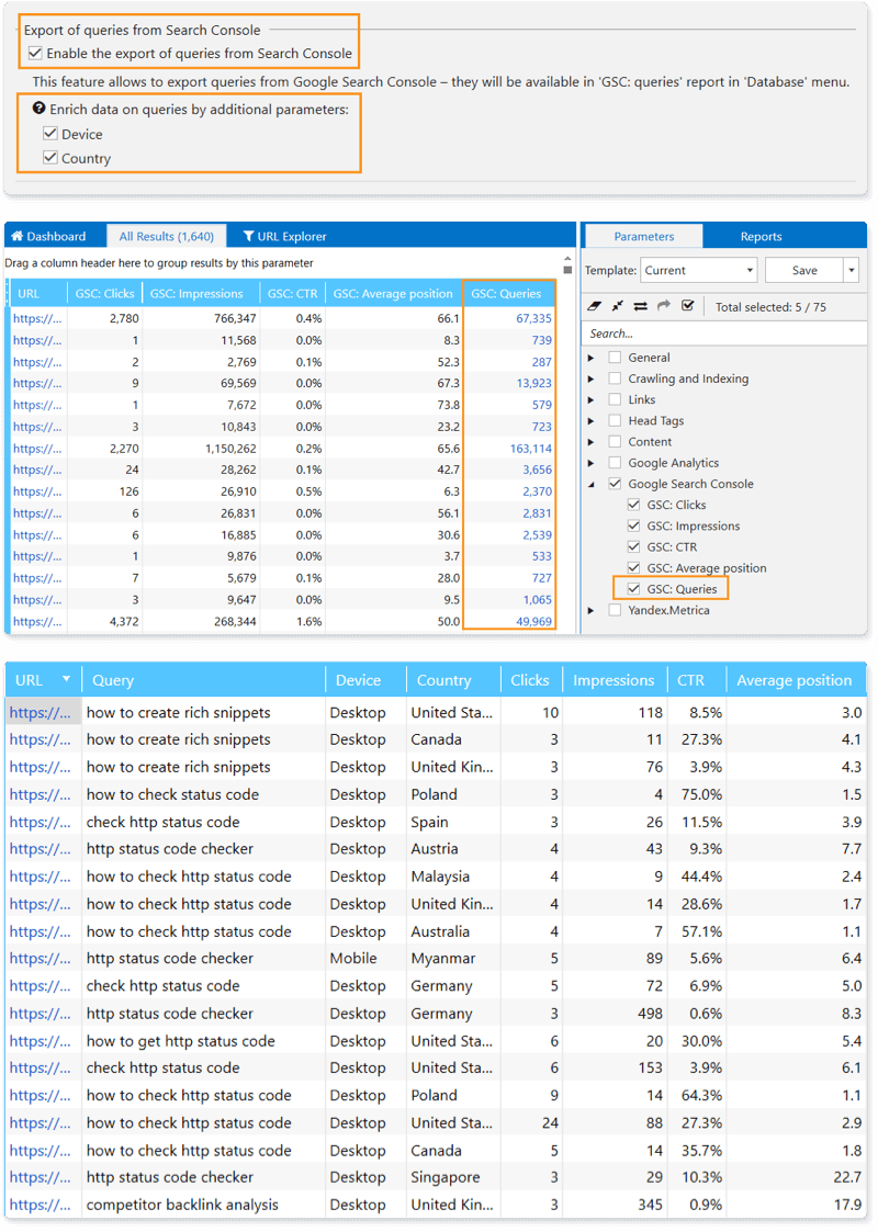 New featutes that we added in Netpeak Spider 3.6