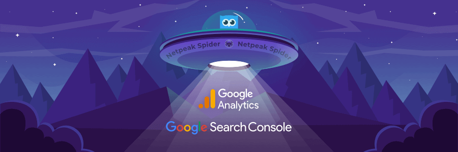 Netpeak Spider 3.3: Integration with Google Analytics and Search Console