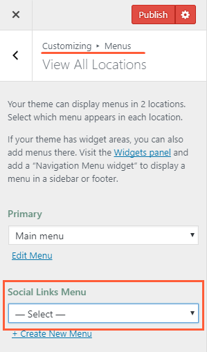 Customizing Menus in Jetpack Plugin