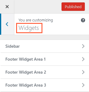 Widgets in Jetpack Plugin