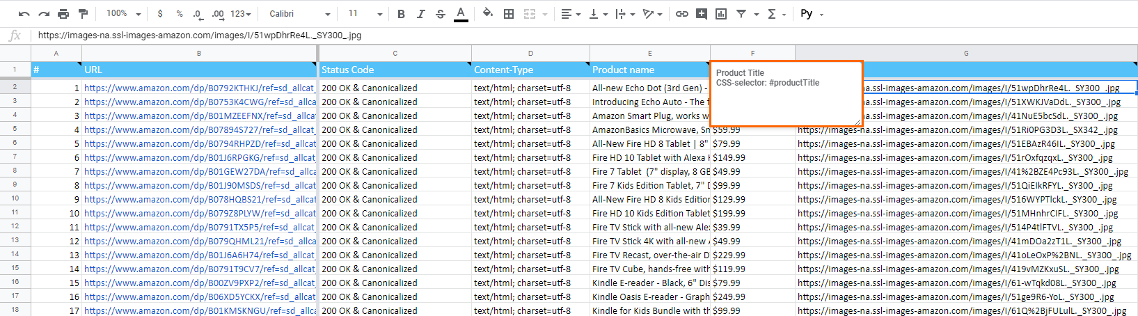 Netpeak Spider 3.1: Scraping Summary in Single File