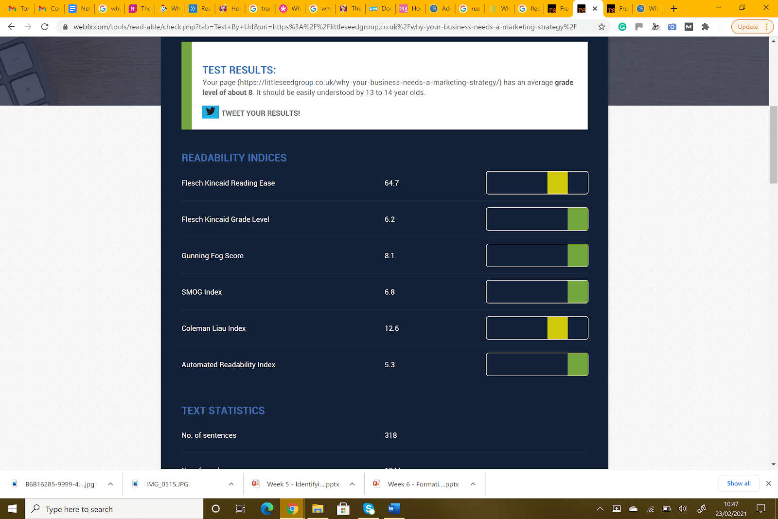 Online tools that will calculate your score for you