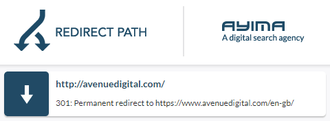 Checking redirect path