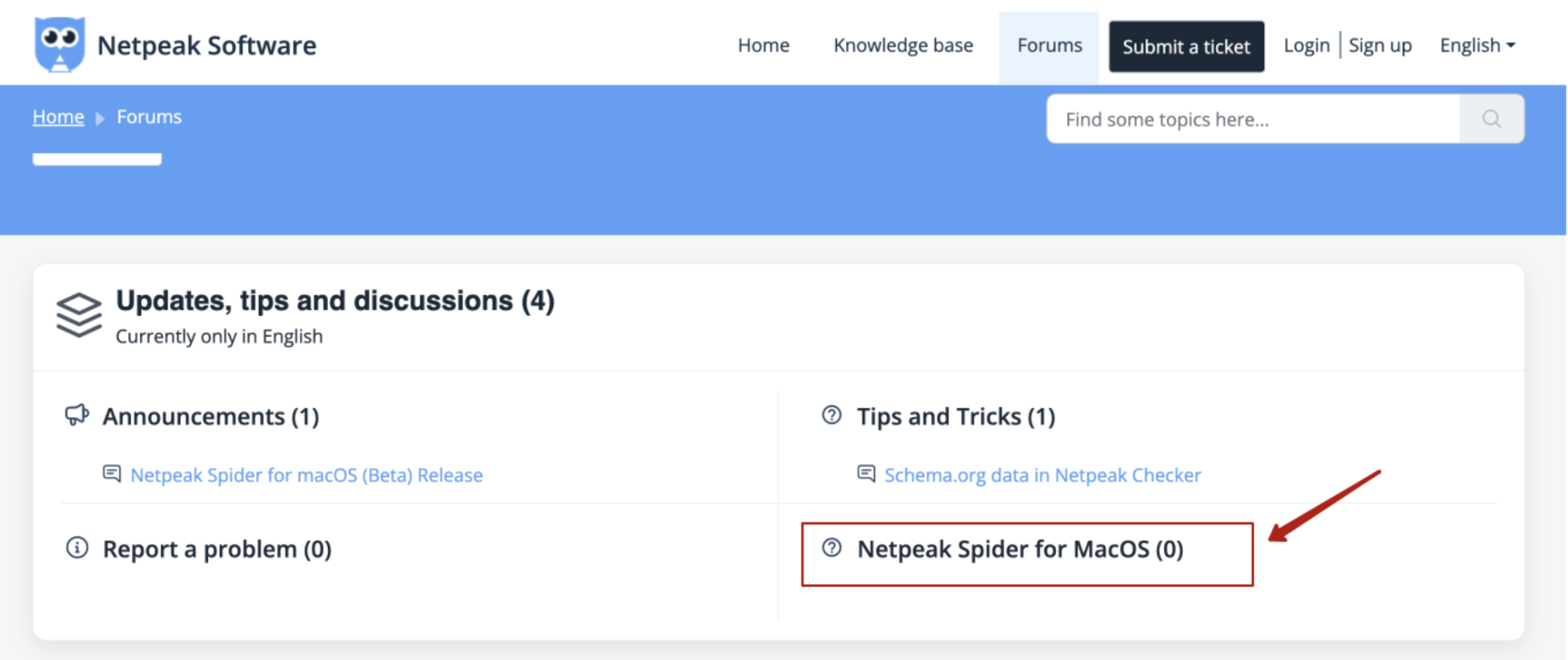 Netpeak Spider for macOS