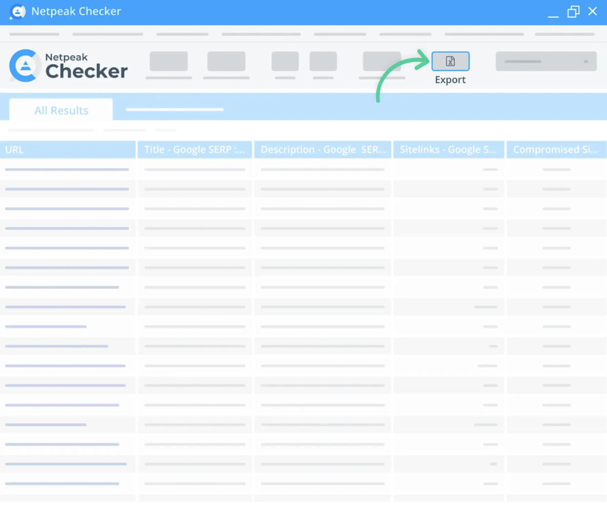 Netpeak Checker helps detect potential web page and content issues.