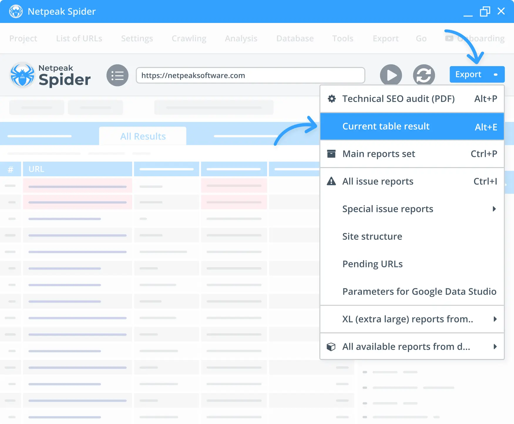 export results of canonical check