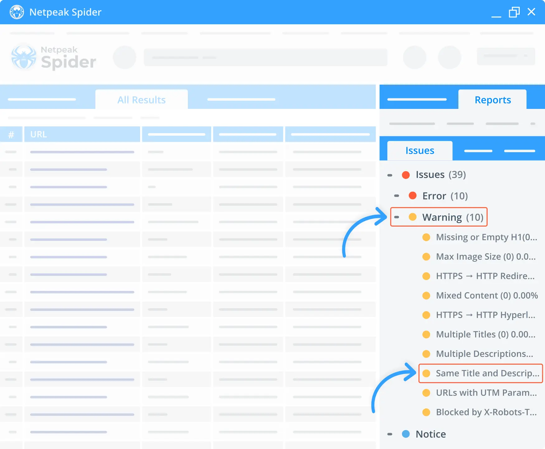 Duplicate Check Warning Duplicate Titles and Description section