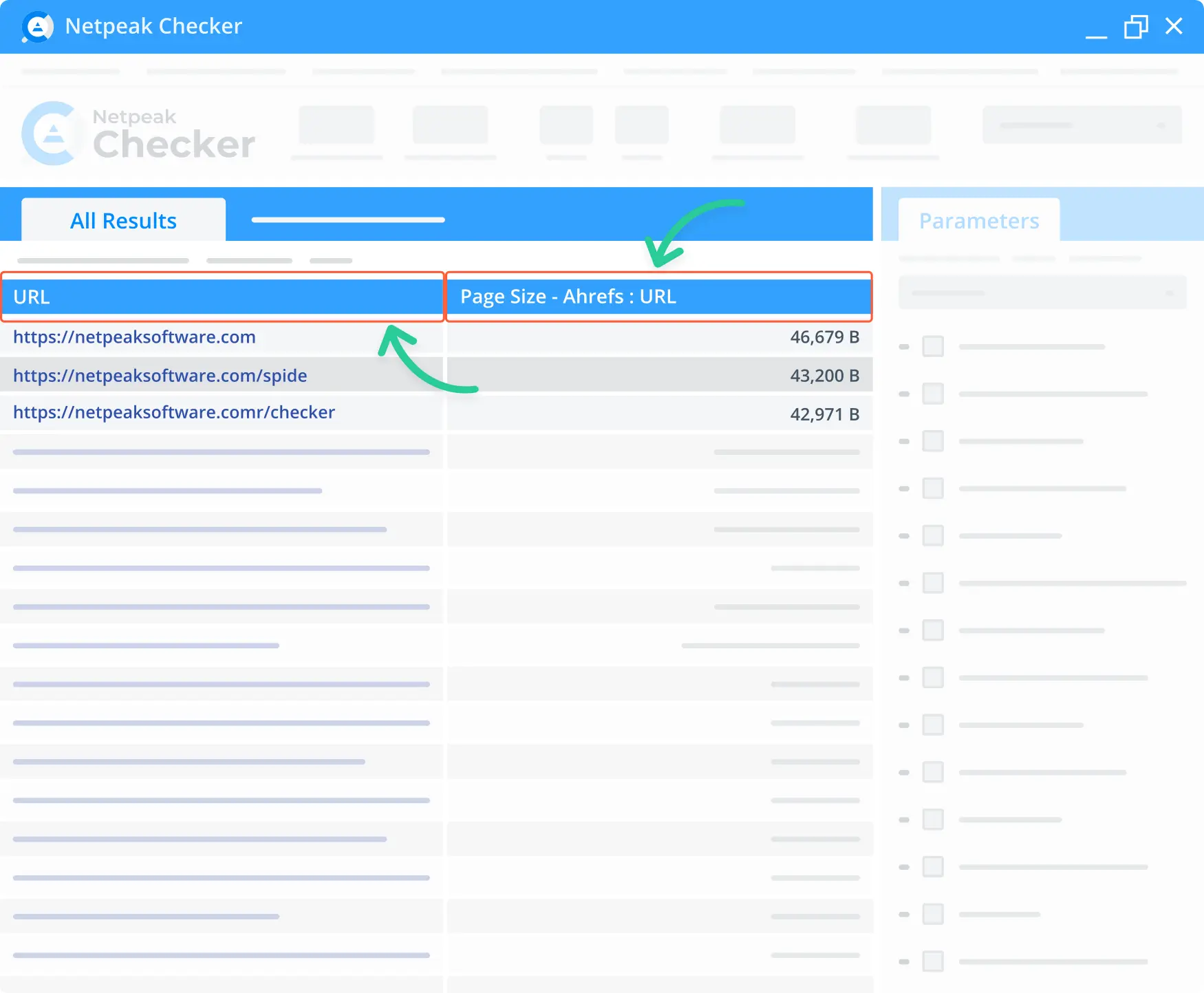 page size checker