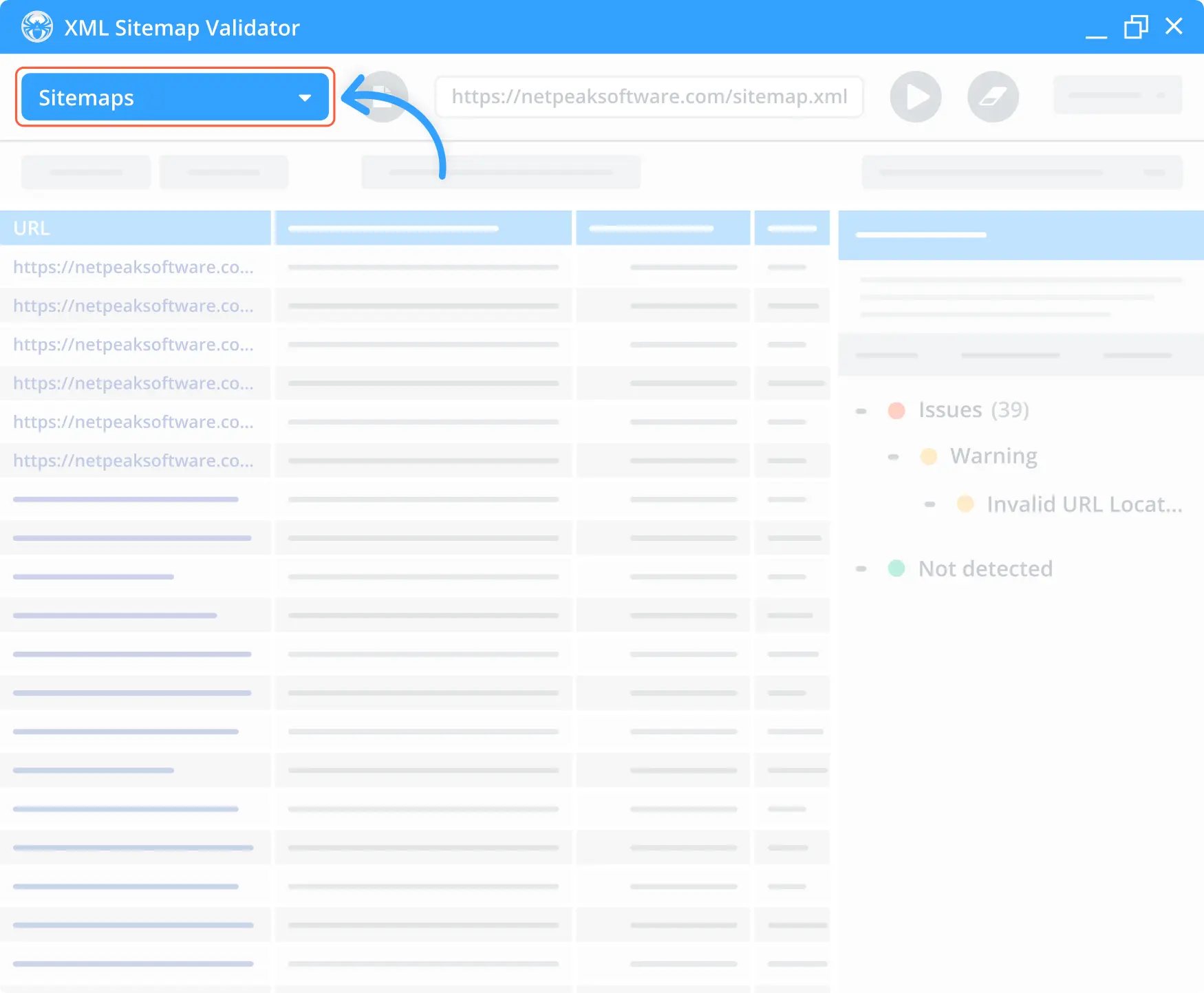 Sitemaps mode